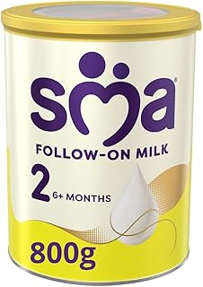 SMA Follow-on Baby Milk Powder Formula , 6-12 Months , 800 g (Pack of 1)