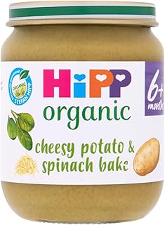 HiPP Organic Cheesy Spinach & Potato Bake, 125g