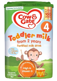 Cow & Gate 4 Toddler Milk Formula 2-3 Years 800g.