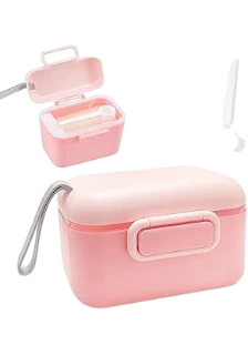 Formula Dispenser Box – Airtight Portable Storage Container