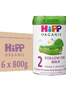HiPP Organic 2 Follow On Baby Milk Powder Formula- from 6 Month