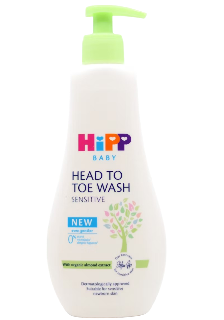 Hipp Kids Baby Head To Toe Body Wash 400ml