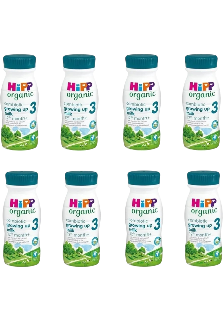 Hipp Organic 3 ready to feed x 8