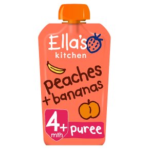 Ella's Kitchen Peaches + Bananas