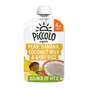 Piccolo Banana- Coconut Milk & Rice