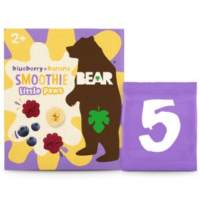 BEAR Paws Blueberry & Banana Smoothie
