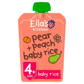 Ella's Kitchen Peaches Pears + Rice
