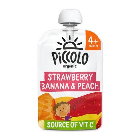 Piccolo Strawberry- Banana & Peach
