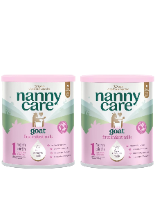 Nannycare Goat Based First Infant Milk – Stage 1 (From Birth) – 800g x 2