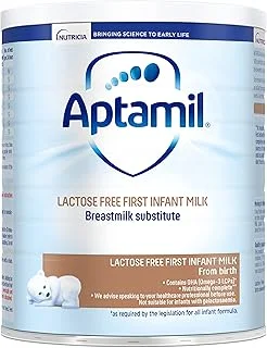 Aptamil Lactose Free Baby Milk Formula Powder From Birth- 400 g