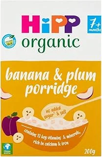 Hipp Organic Banana and Plum Porridge 200g