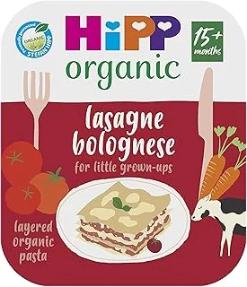 HiPP Organic Lasagne Bolognese for Little Grown ups Tray Meal 15+ Months 250g