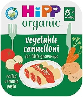 HiPP Organic Vegetable Cannelloni for Little Grown ups Tray Meal 15+ Months 250g